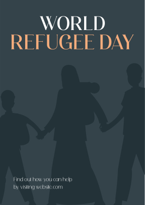 Helping Refugee Poster Image Preview