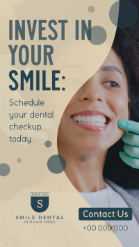 Dental Health Checkup TikTok Video Image Preview