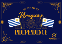 Uruguayan Independence Day Postcard Image Preview