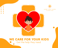 Care for your kids Facebook Post Design