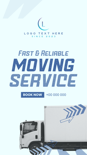 Speedy Moving Service Facebook story Image Preview