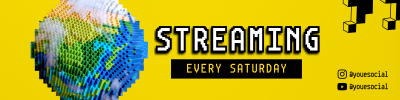 Pixel World Twitch banner Image Preview