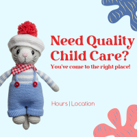 Childcare Service Instagram post Image Preview