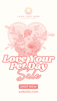 Rustic Love Your Pet Day YouTube short Image Preview