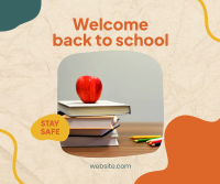 Back To School Books Facebook post Image Preview