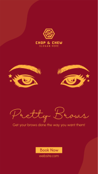 Pretty Brows Instagram story Image Preview