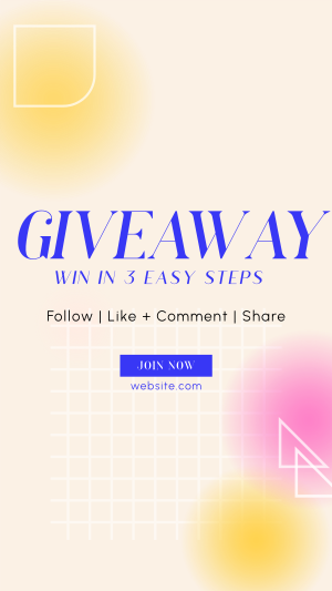 Giveaway Express Instagram story Image Preview