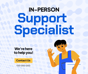 Tech Support Specialist Facebook post Image Preview