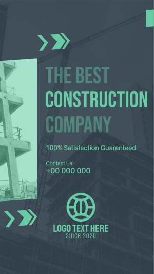 The Best Construction Instagram story