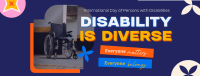 Disabled People Matters Facebook Cover Design