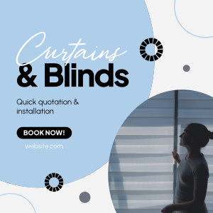 Curtains & Blinds Installation Instagram post Image Preview