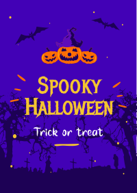 Spooky Halloween Flyer Design