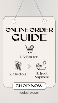 Order Now Minimalist Instagram Story Preview
