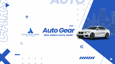 Auto Gear YouTube Banner Image Preview
