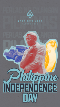 Retro Philippine Independence Day Instagram story Image Preview