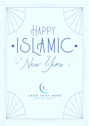 Elegant Islamic Year Poster Image Preview