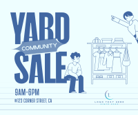 Community Yard Sale Facebook post Image Preview
