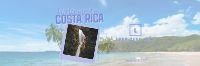 Paradise At Costa Rica Twitter Header Design