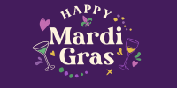 Mardi Gras Toast Twitter post Image Preview