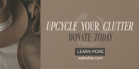 Sustainable Fashion Upcycle Campaign Twitter post Image Preview