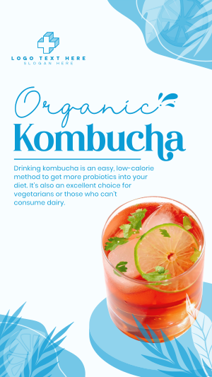 Probiotic Kombucha Facebook story Image Preview