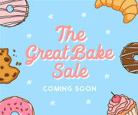 Great Bake Sale Facebook post Image Preview