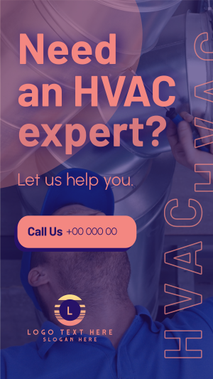 HVAC Expert Facebook story Image Preview