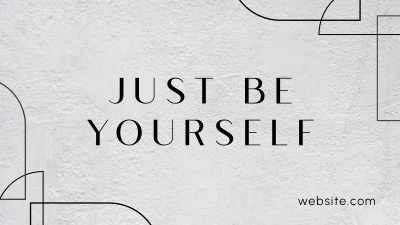 Be Yourself Facebook event cover Image Preview