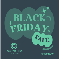 Abstract Black Friday Instagram post Image Preview