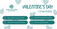 Valentine's Checklist Facebook ad Image Preview