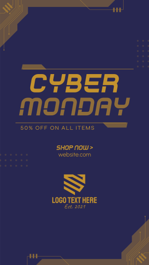 Circuit Cyber Monday Instagram story
