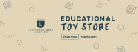 Educational Toy Store Facebook cover Image Preview
