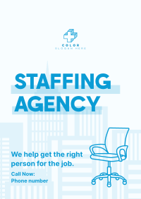 Simple Recruitment Agency  Poster Image Preview