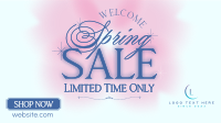Blossom Spring Sale Facebook Event Cover Design