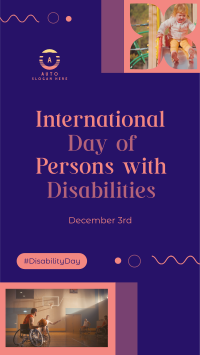 International Day of Persons with Disabilities Instagram story Image Preview