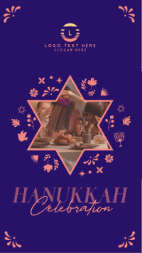 Hanukkah Family Instagram reel Image Preview