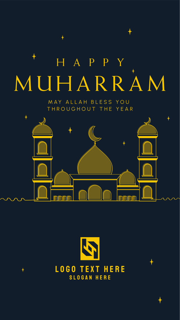 Welcoming Muharram Instagram Story Design