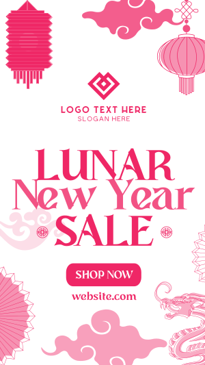 Lunar New Year Sale Instagram Reel Image Preview