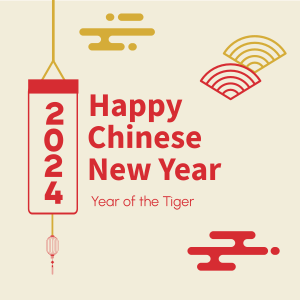 Chinese New Year Elements Instagram post Image Preview