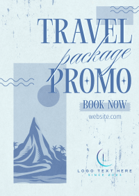 Tour Package Promo Flyer Design