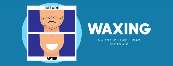 Waxing Treatment Facebook Cover Design Image Preview
