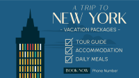 NY Travel Package Facebook event cover Image Preview