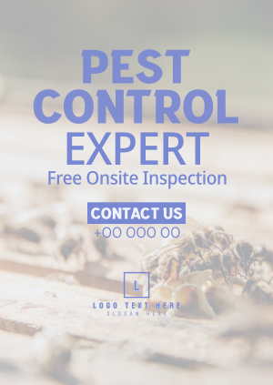 Pest Control Specialist Poster Image Preview