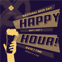 Beer Day Promo Instagram post Image Preview