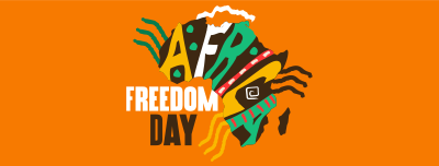 Freedom Africa Map Facebook cover Image Preview