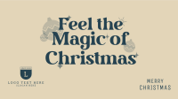 Magical Christmas Facebook event cover Image Preview