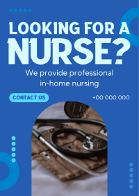 Professional Nursing Services Flyer Design