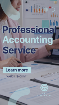 Professional Accounting Service Facebook story Image Preview