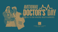 Doctor's Day Celebration Facebook Event Cover Design
