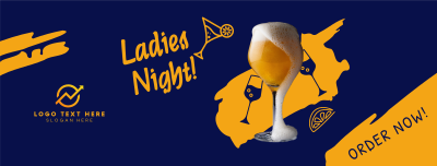Ladies Night Promo Facebook cover Image Preview
